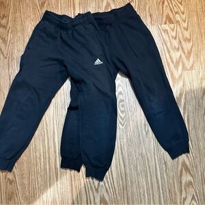 Adidas Kids Black Sweatpants